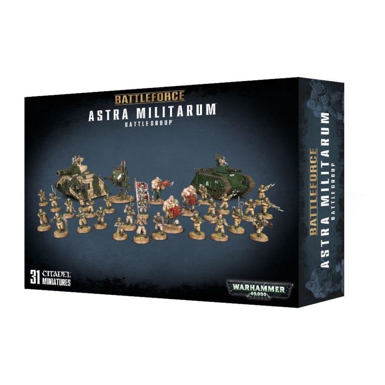 Image for Warhammer 40K: Battleforce - Astra Militarum: Battlegroup - Warhammer Box Sets