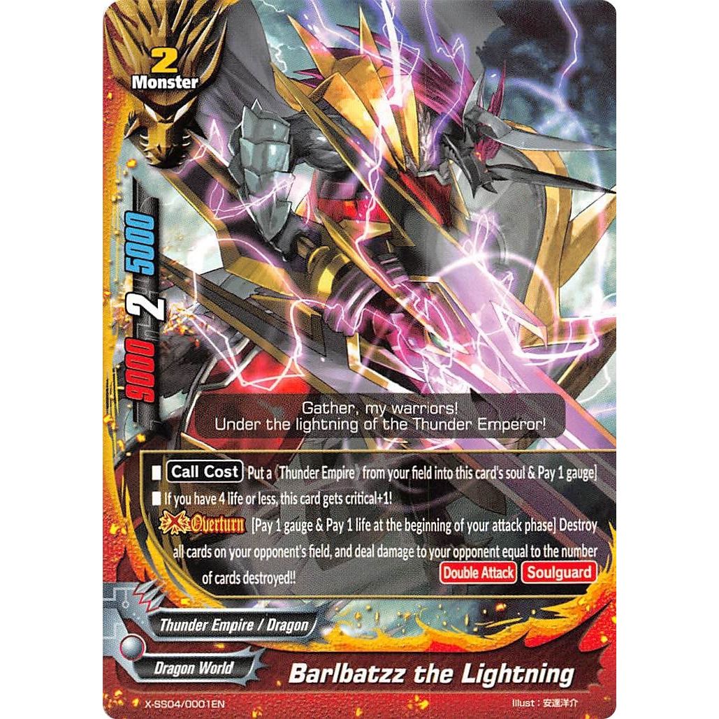 Image for Barlbatzz the Lightning (X-SS04/0001EN) (XSS04) - Future Card BuddyFight