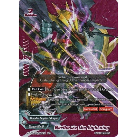 Image for Barlbatzz the Lightning (BR) (X-SS04/0001EN) (XSS04) - Future Card BuddyFight