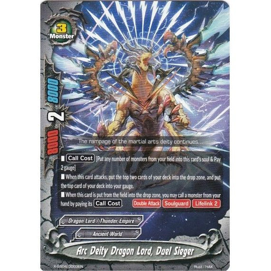 Image for Arc Deity Dragon Lord, Duel Sieger (X-SS04/0003EN) (XSS04) - Future Card BuddyFight