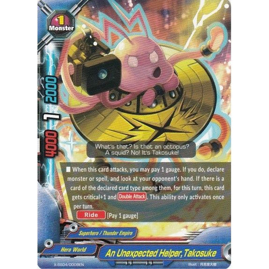 Image for An Unexpected Helper, Takosuke (X-SS04/0009EN) (XSS04) - Future Card BuddyFight