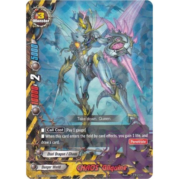 Image for CHAOS Gilquine (R Foil) (X-SS04/0028EN) (XSS04) - Future Card BuddyFight
