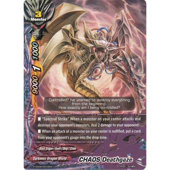 Image for CHAOS Deathgaze (X-SS04/0033EN) (XSS04) - Future Card BuddyFight