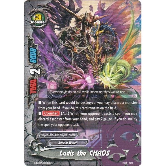 Image for Ladis the CHAOS (X-SS04/0036EN) (XSS04) - Future Card BuddyFight