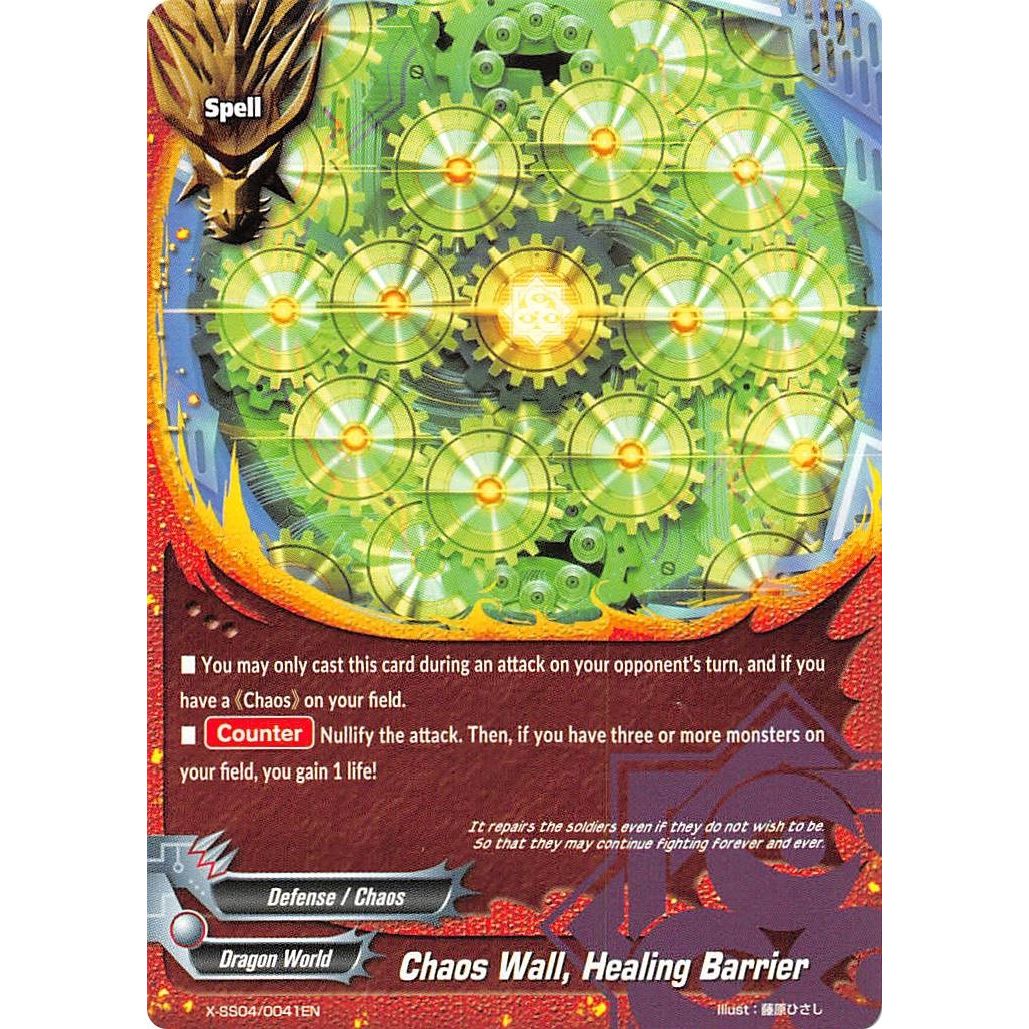 Image for Chaos Wall, Healing Barrier (X-SS04/0041EN) (XSS04) - Future Card BuddyFight
