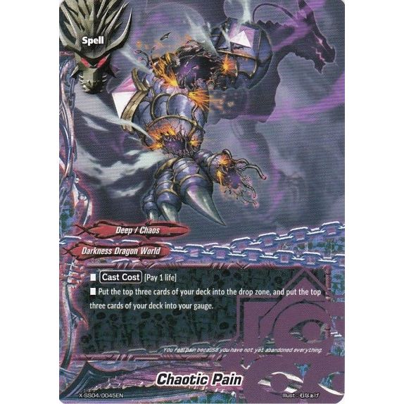 Image for Chaotic Pain (X-SS04/0045EN) (XSS04) - Future Card BuddyFight