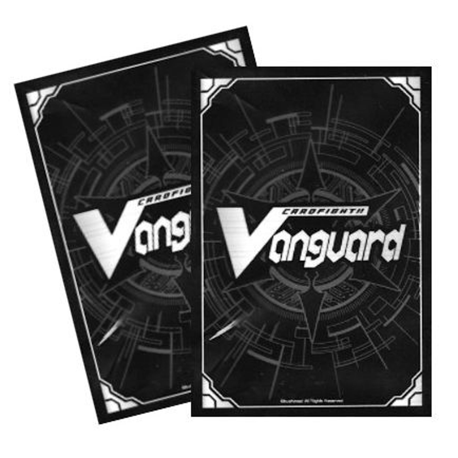 Image for Bushiroad Sleeve Collection Promotional Mini: Cardfight!! Vanguard - Silver Traditional Card Back (53-Pack) - Card Sleeves