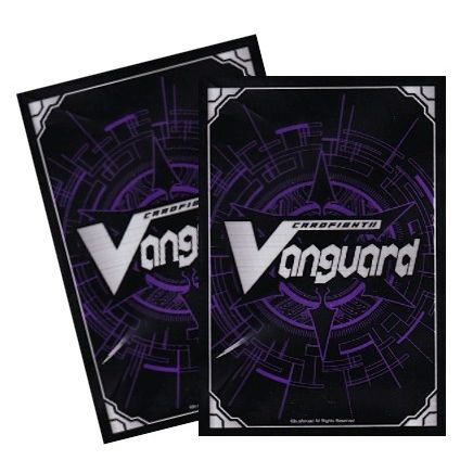 Image for Bushiroad Sleeve Collection Promotional Mini: Cardfight!! Vanguard - Purple Traditional Card Back (53-Pack) - Card Sleeves