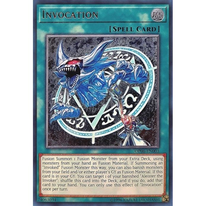 Image for Invocation (UTR) (OP06-EN003) (OP06) - YuGiOh