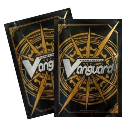 Image for Bushiroad Sleeve Collection Promotional Mini: Cardfight!! Vanguard - Gold Traditional G Unit Back (53-Pack) - Card Sleeves