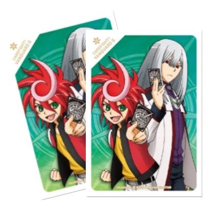 Image for Bushiroad Sleeve Collection Promotional Mini: Cardfight!! Vanguard - Chrono Shindou and Kouji Ibuki (53-Pack) - Card Sleeves