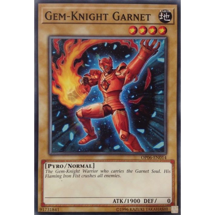 Image for Gem-Knight Garnet (OP06-EN014) (OP06) - YuGiOh