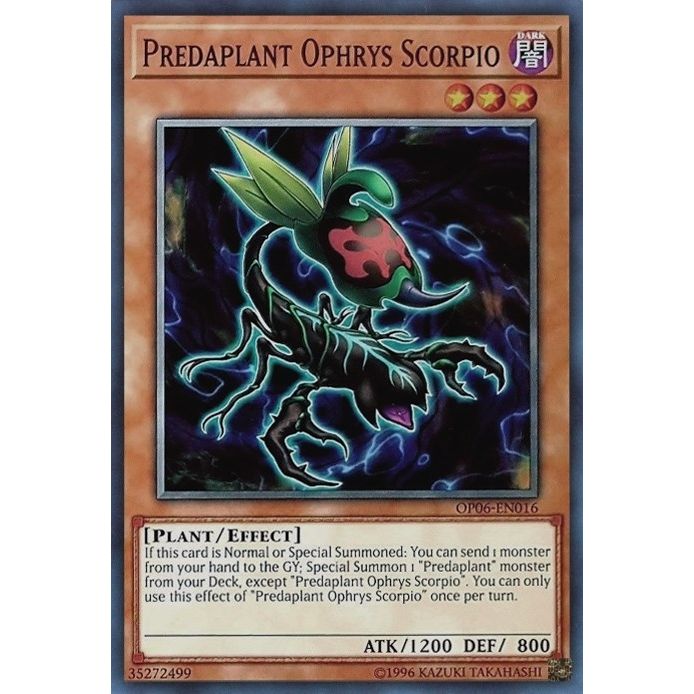 Image for Predaplant Ophrys Scorpio (OP06-EN016) (OP06) - YuGiOh