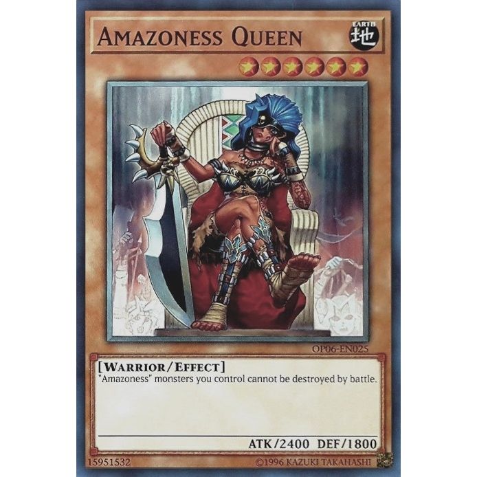 Image for Amazoness Queen (OP06-EN025) (OP06) - YuGiOh