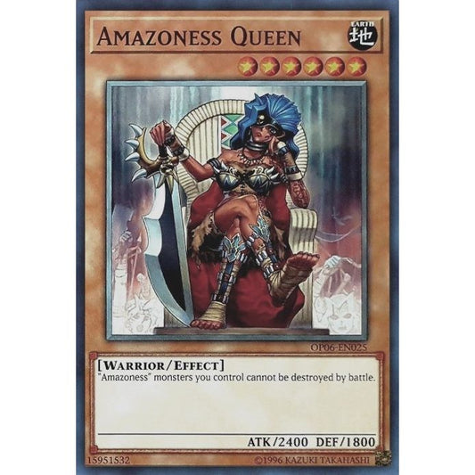 Image for Amazoness Queen (OP06-EN025) (OP06) - YuGiOh