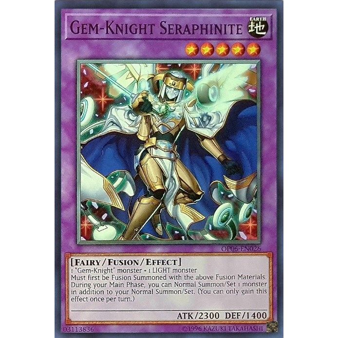 Image for Gem-Knight Seraphinite (OP06-EN026) (OP06) - YuGiOh