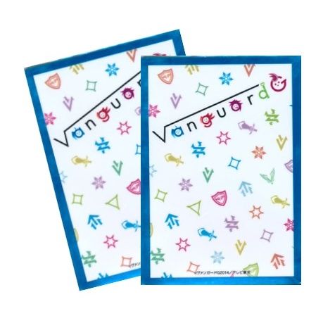 Image for Bushiroad Sleeve Collection Mini Extra Pack Vol.9: Cardfight!! Vanguard - Character Face Logo (60-Pack) - Card Sleeves