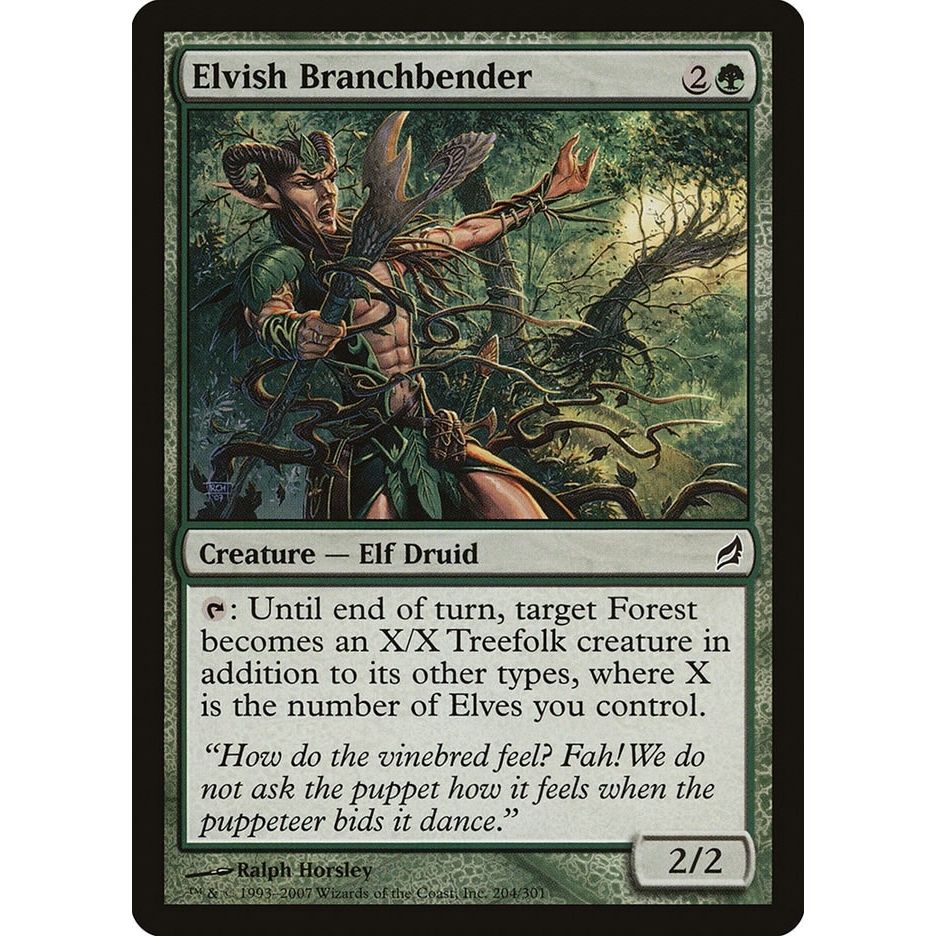 Image for Elvish Branchbender (204) (LRW) - Magic: The Gathering