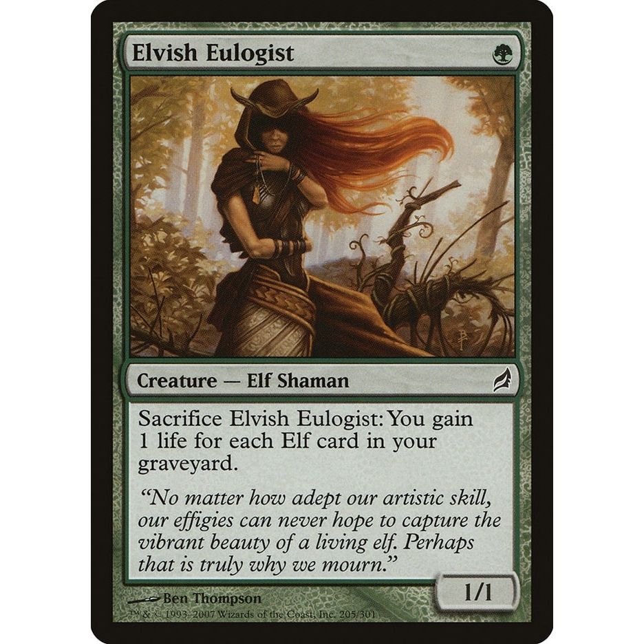 Image for Elvish Eulogist (205) (LRW) - Magic: The Gathering