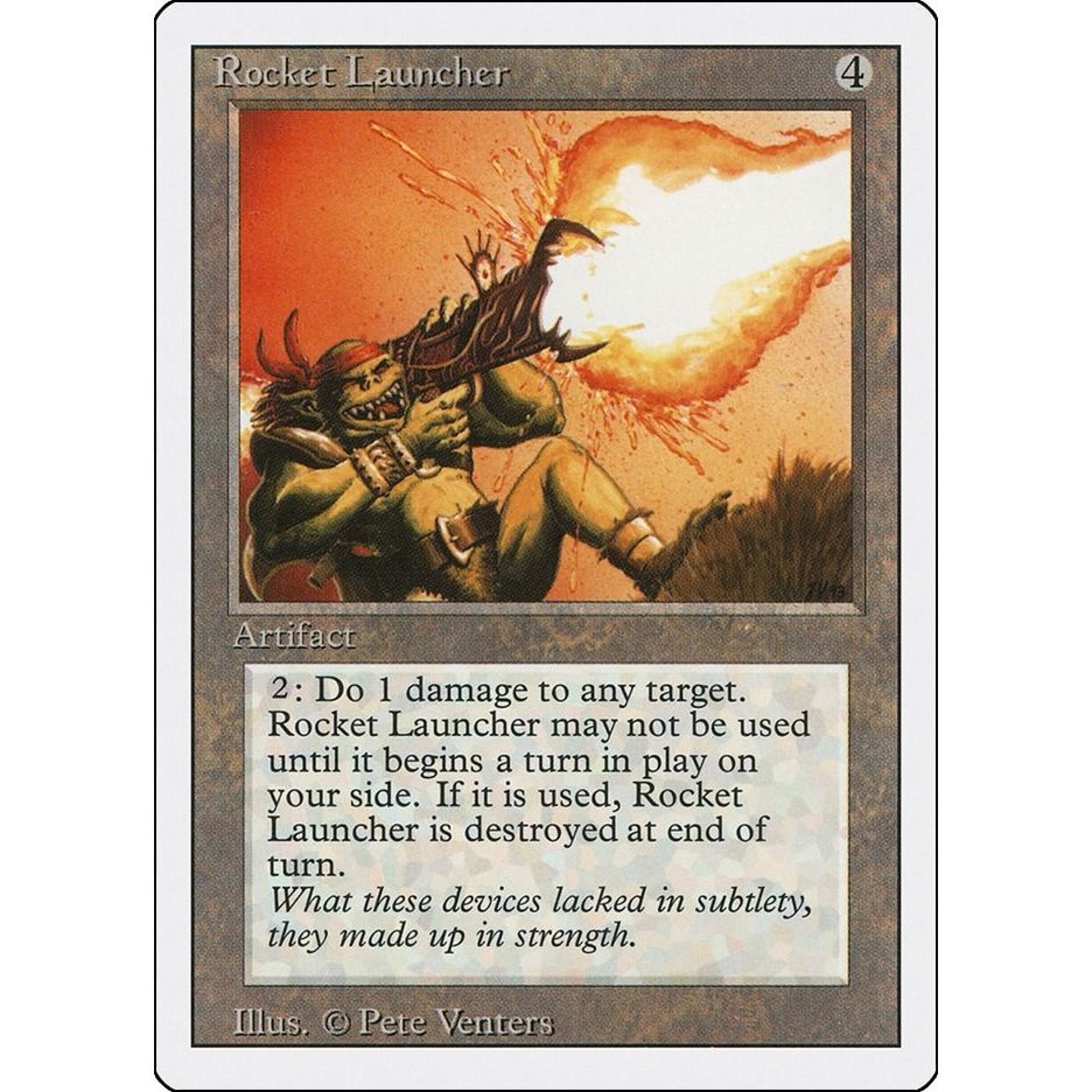 Image for Rocket Launcher (3ED) - Magic: The Gathering