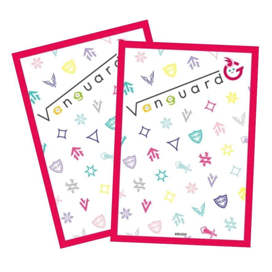 Image for Bushiroad Sleeve Collection Mini Extra Pack Vol.40: Cardfight!! Vanguard - Character Face Logo (60-Pack) - Card Sleeves