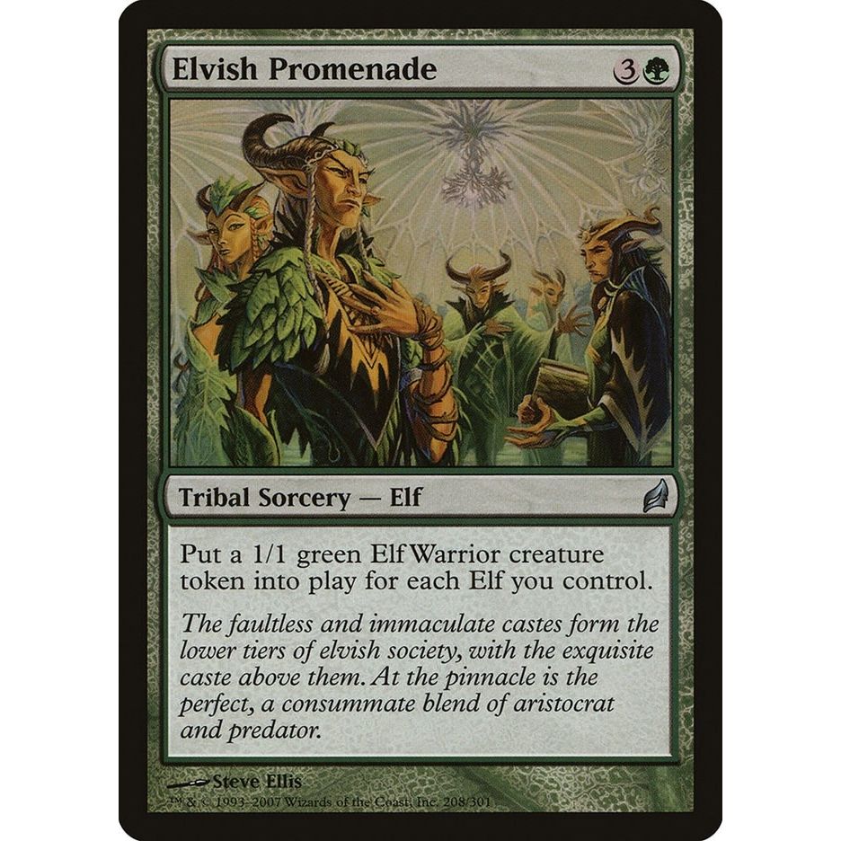 Image for Elvish Promenade (208) (LRW) - Magic: The Gathering