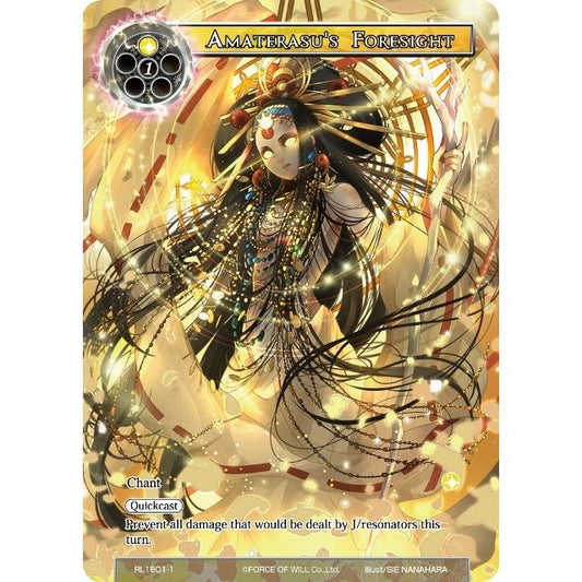 Image for Amaterasu's Foresight (RL1801-1) (PRO) - Force of Will