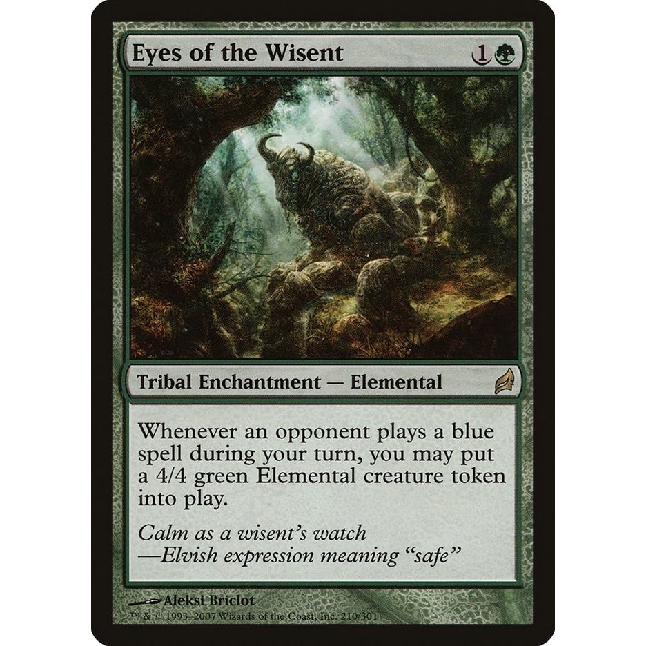 Image for Eyes of the Wisent (210) (LRW) - Magic: The Gathering