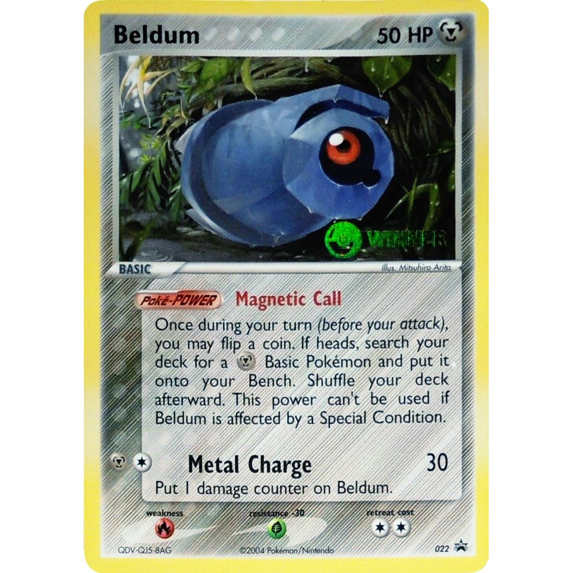 Image for Beldum - 022 (League Promo) [Winner] (022) (PR) - Pokemon