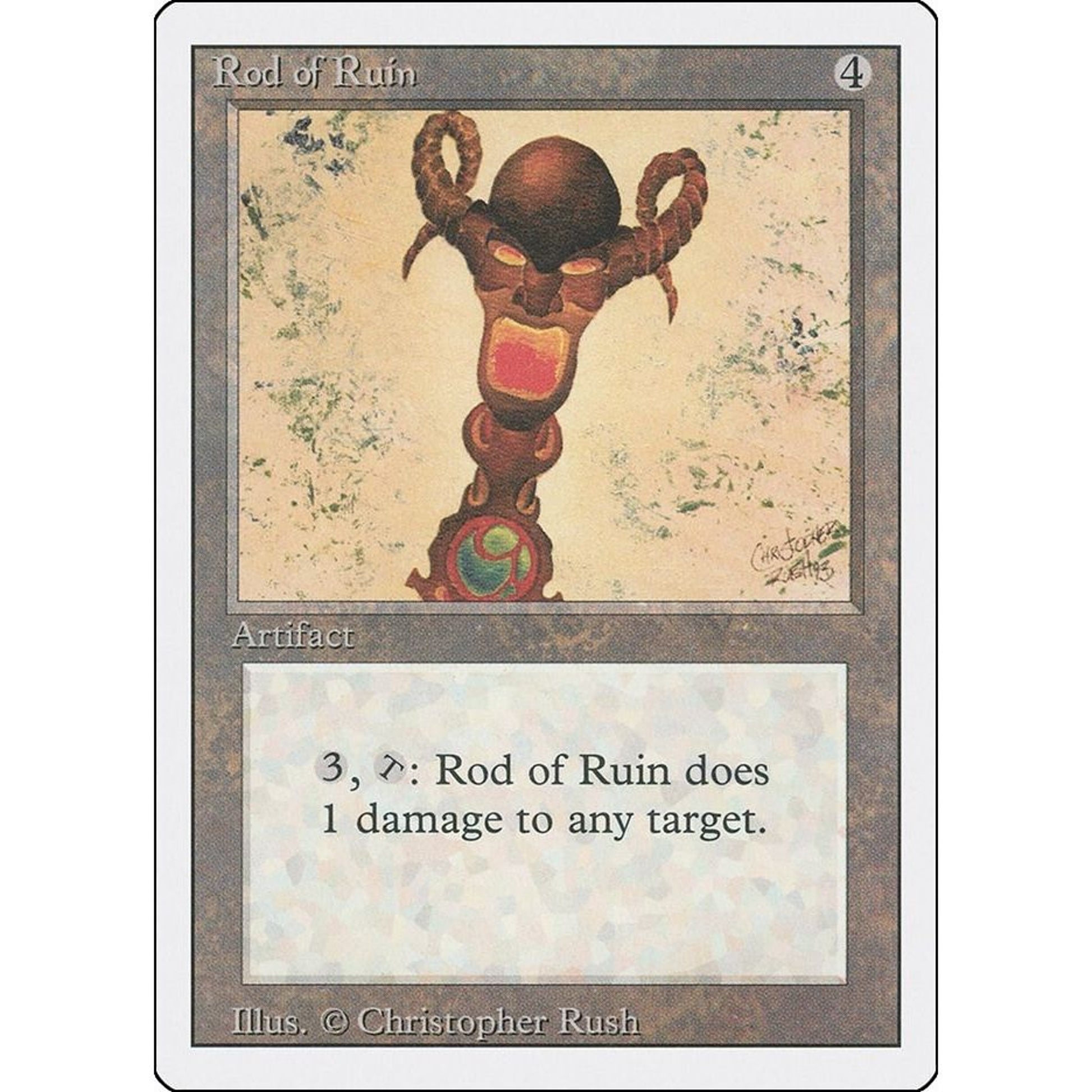 Image for Rod of Ruin (3ED) - Magic: The Gathering
