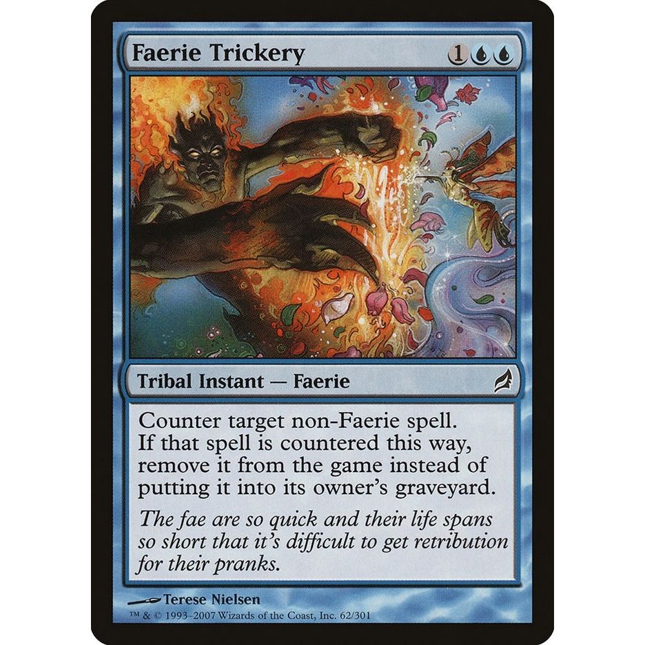 Image for Faerie Trickery (62) (LRW) - Magic: The Gathering