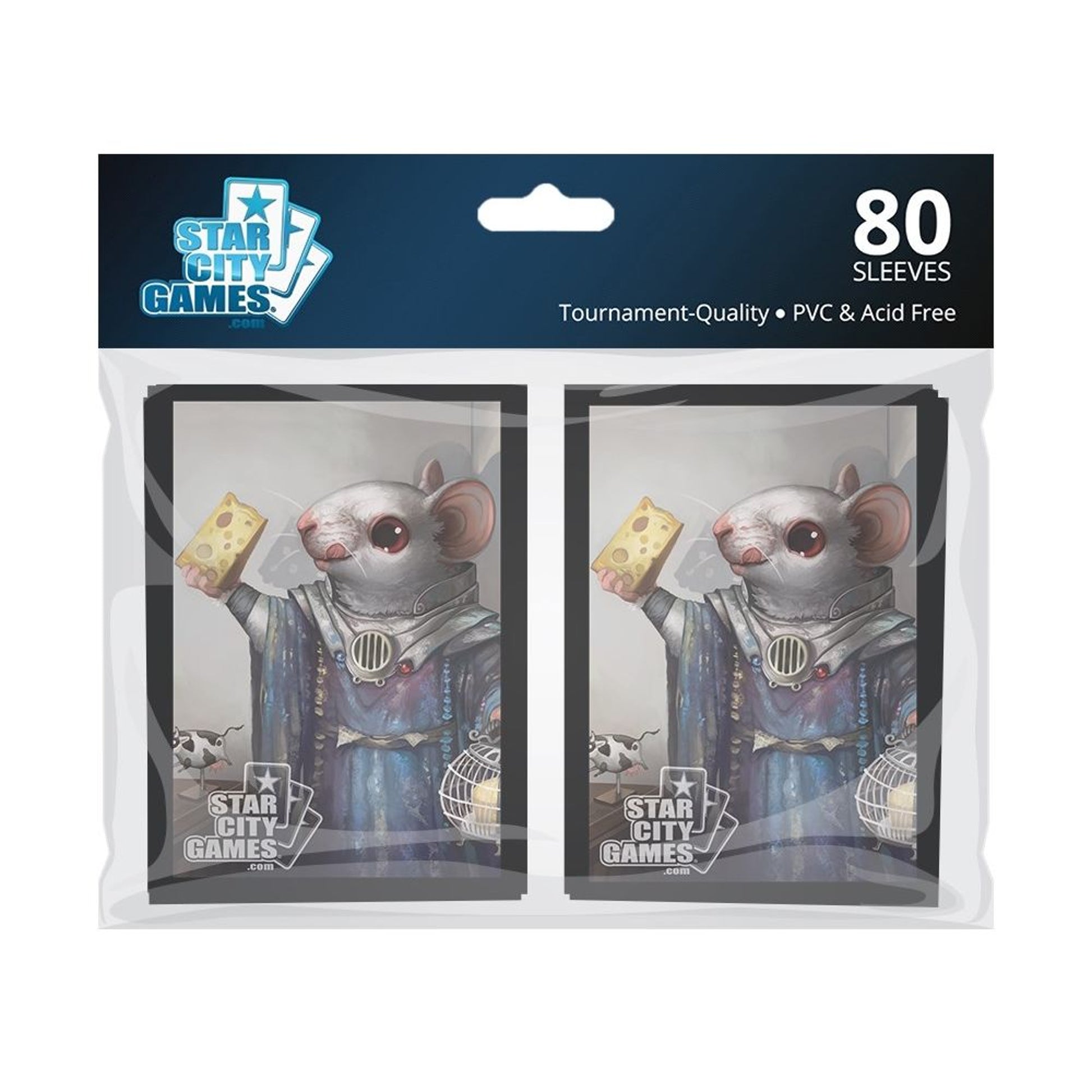 Image for Star City Games Gloss Sleeves - Delver of Squeakrets (80-Pack) - Card Sleeves