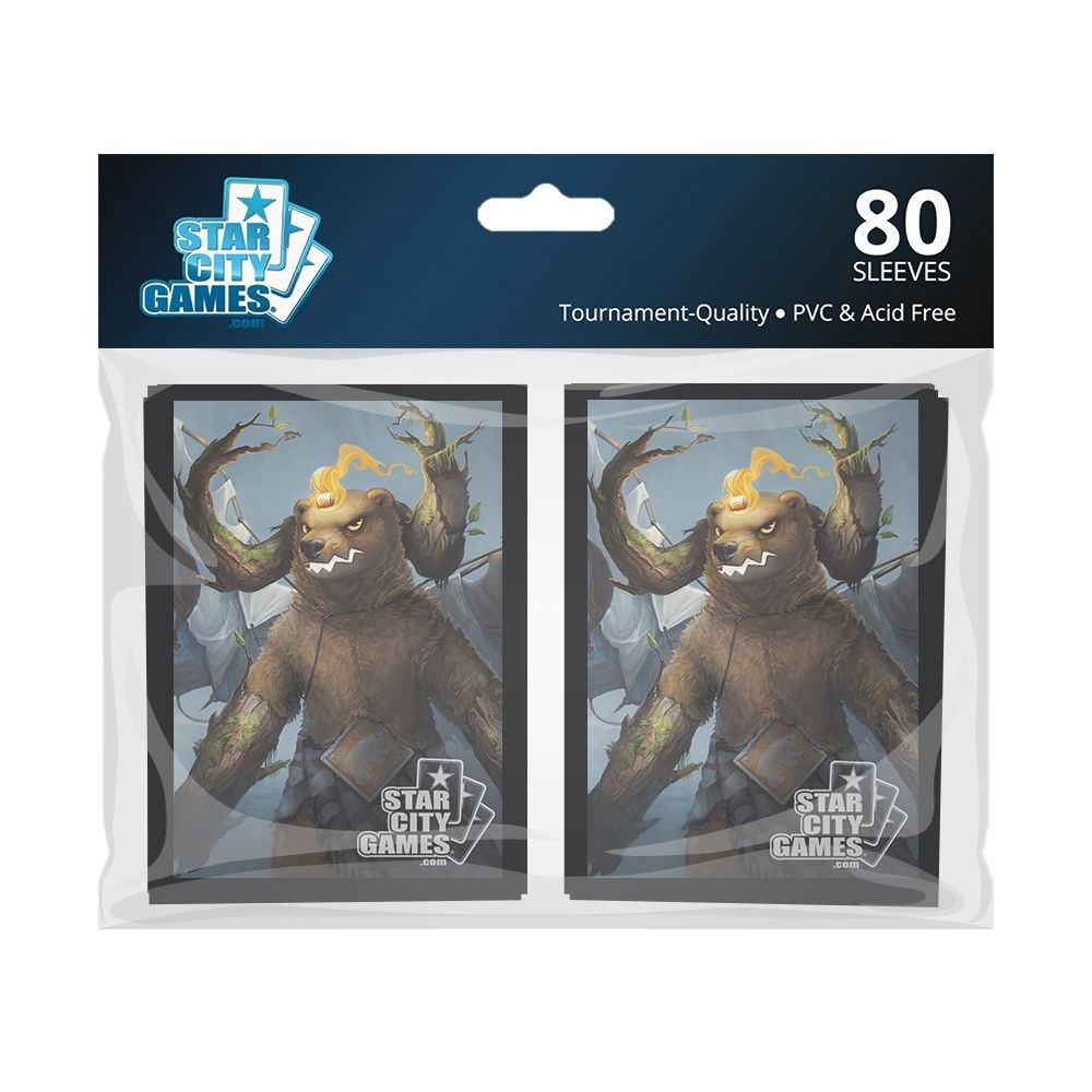 Image for Star City Games Gloss Sleeves - Grizzlybrand (80-Pack) - Card Sleeves
