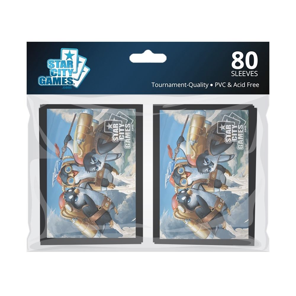 Image for Star City Games Gloss Sleeves - Penguilion Clique (80-Pack) - Card Sleeves