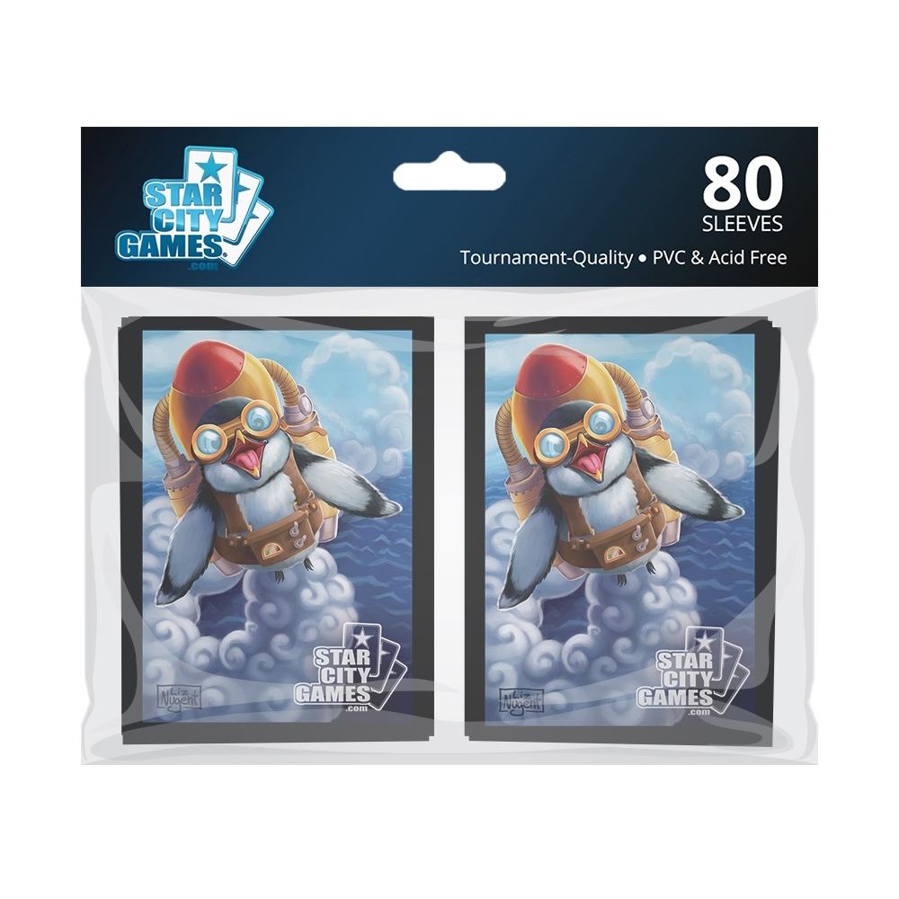 Image for Star City Games Gloss Sleeves - Penguin (80-Pack) - Card Sleeves