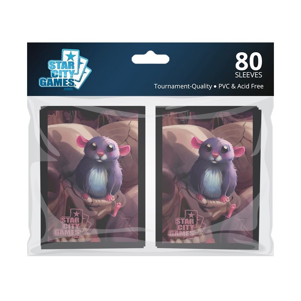 Image for Star City Games Gloss Sleeves - Rat (80-Pack) - Card Sleeves