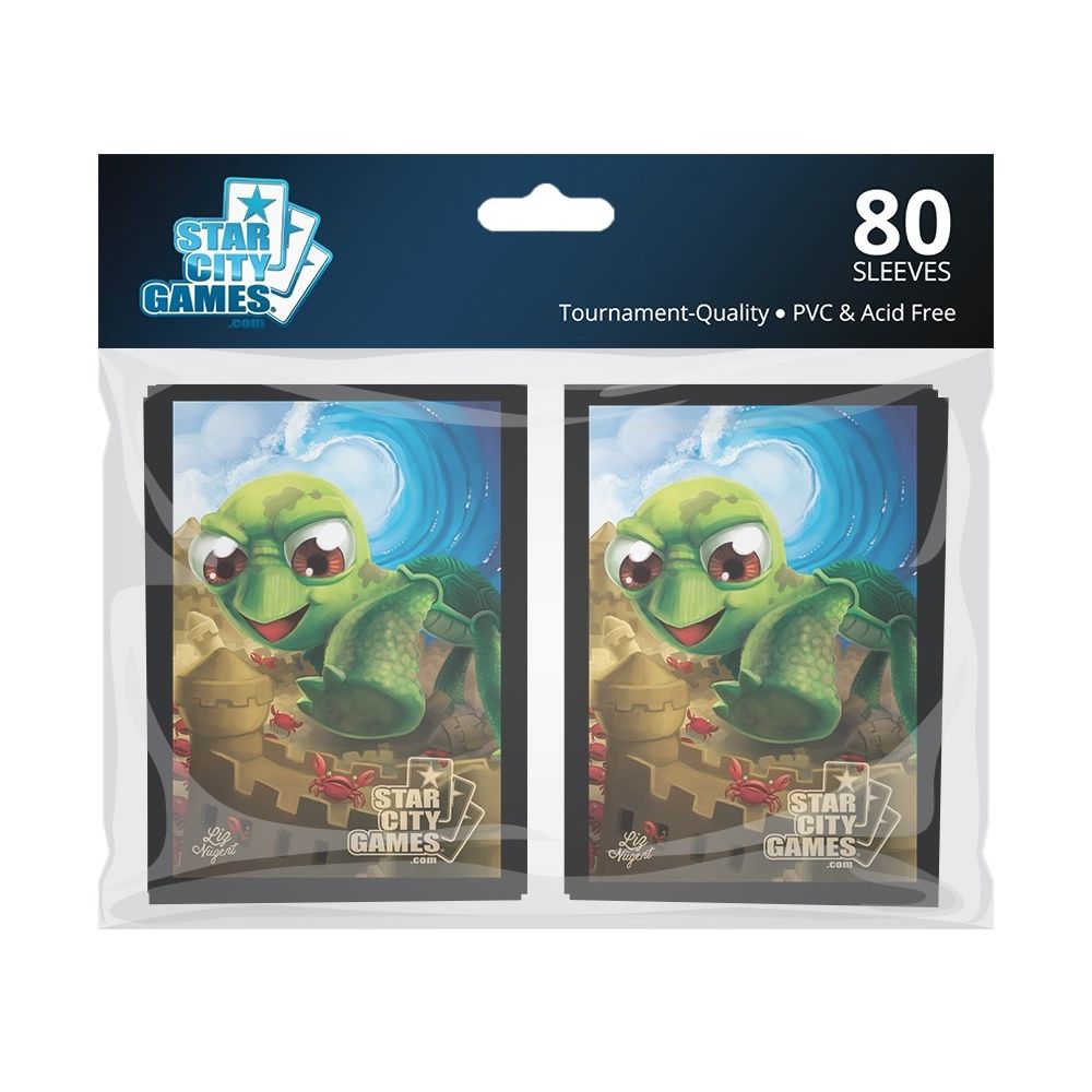 Image for Star City Games Gloss Sleeves - Turtle (80-Pack) - Card Sleeves
