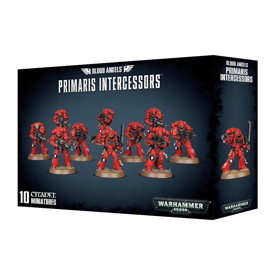 Image for Warhammer: 40K - Blood Angels Primaris Intercessors - Warhammer Box Sets