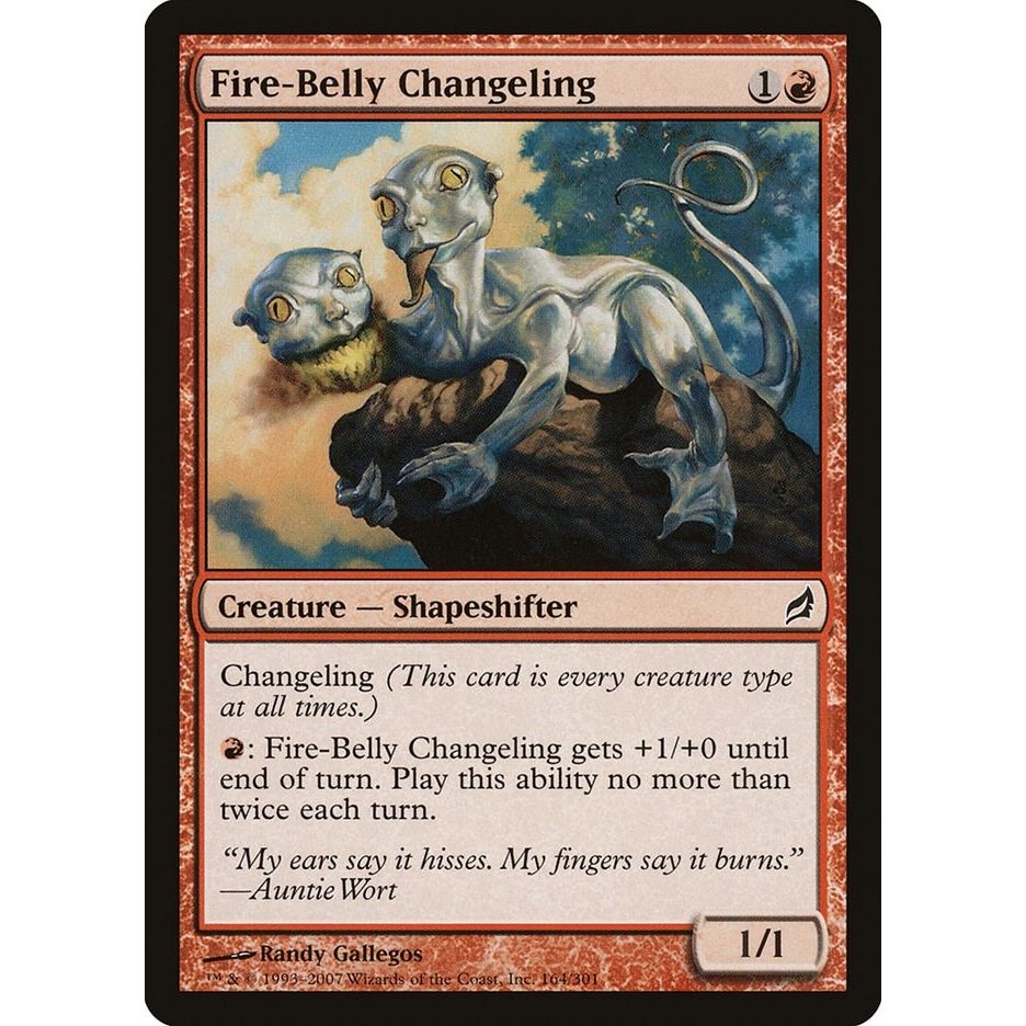 Image for Fire-Belly Changeling (164) (LRW) - Magic: The Gathering