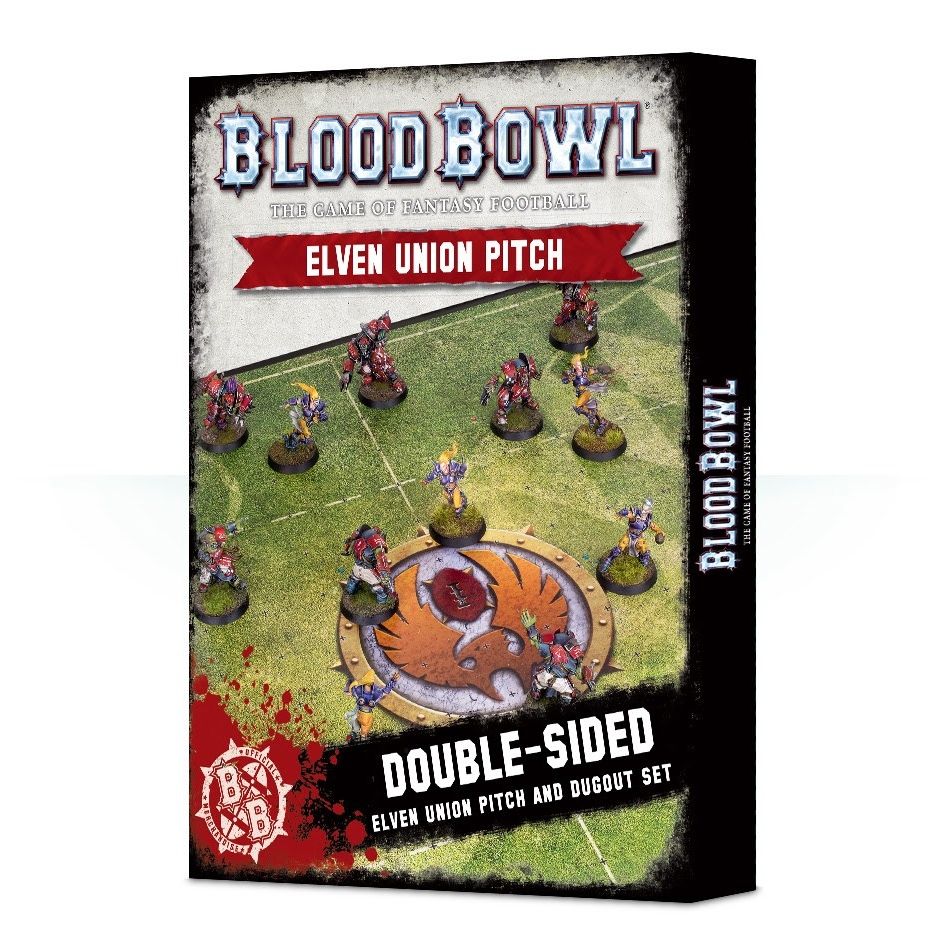 Image for Blood Bowl: Elven Union Pitch and Dugouts - Warhammer Game Accessories