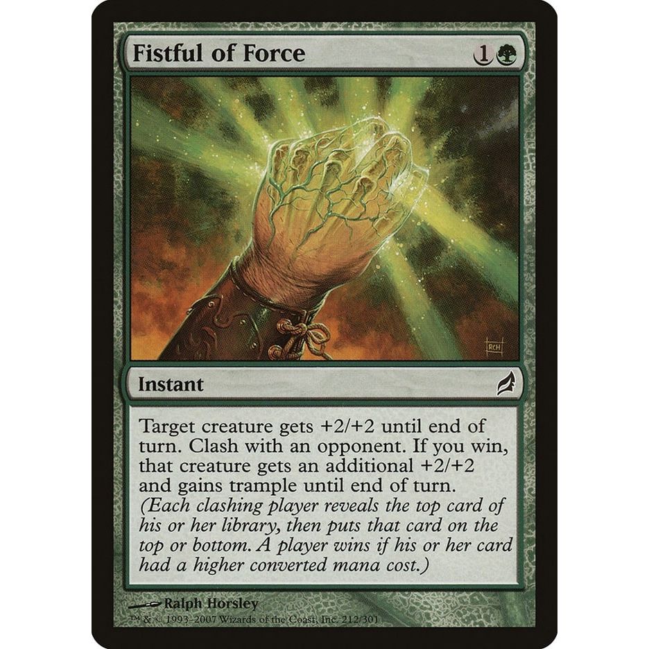 Image for Fistful of Force (212) (LRW) - Magic: The Gathering