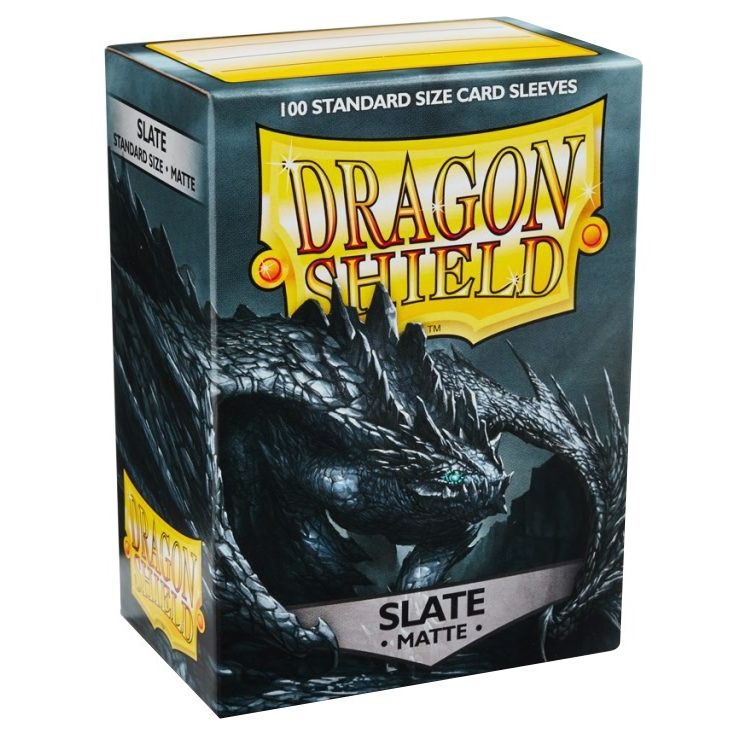 Image for Dragon Shield Matte Sleeves - Slate (100-Pack) - Card Sleeves