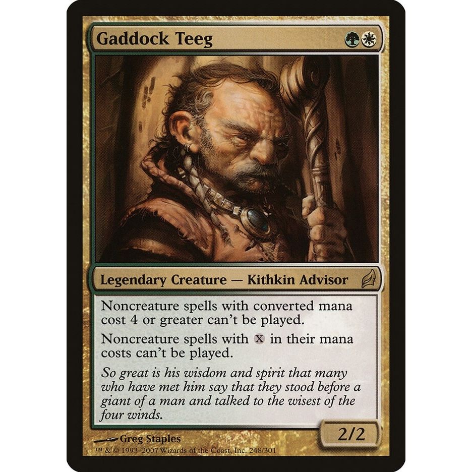 Image for Gaddock Teeg (248) (LRW) - Magic: The Gathering