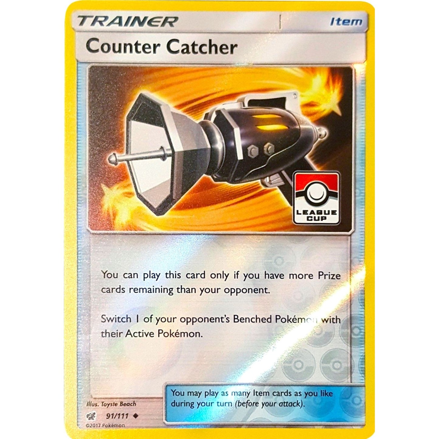 Image for Counter Catcher - 91/111 (League Cup) (091/111) (PR) - Pokemon
