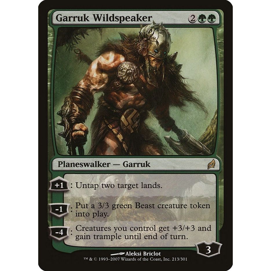 Image for Garruk Wildspeaker (213) (LRW) - Magic: The Gathering