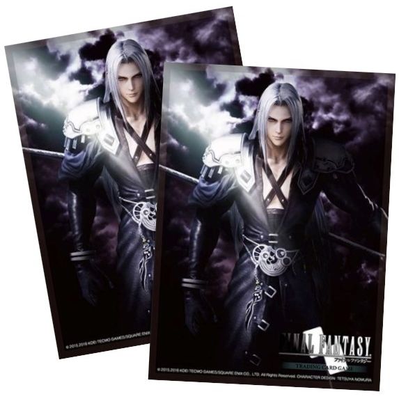 Image for Final Fantasy TCG: Dissidia Final Fantasy Sephiroth Deck Protectors (60-Pack) - Card Sleeves