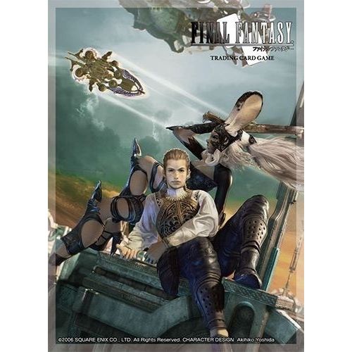 Image for Final Fantasy TCG: Final Fantasy XII Fran and Balthier Deck Protectors (60-Pack) - Card Sleeves
