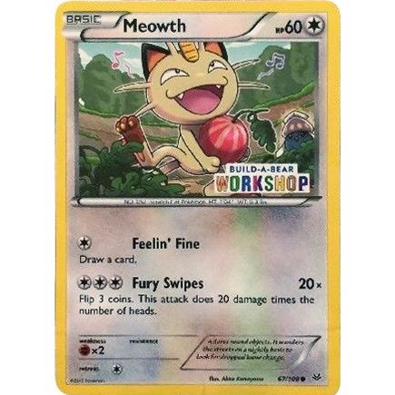 Image for Meowth - 67/108 (Build-A-Bear Workshop Exclusive) (067/108) (MCAP) - Pokemon