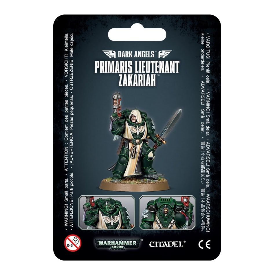 Image for Warhammer: 40K - Dark Angels - Primaris Lieutenant Zakariah - Warhammer Clampacks