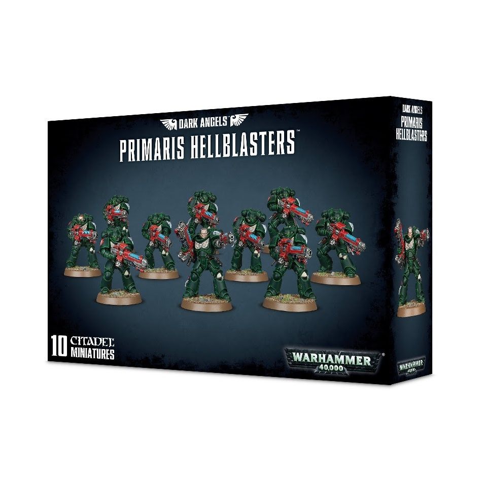 Image for Warhammer 40K: Dark Angels - Primaris Hellblasters - Warhammer Box Sets